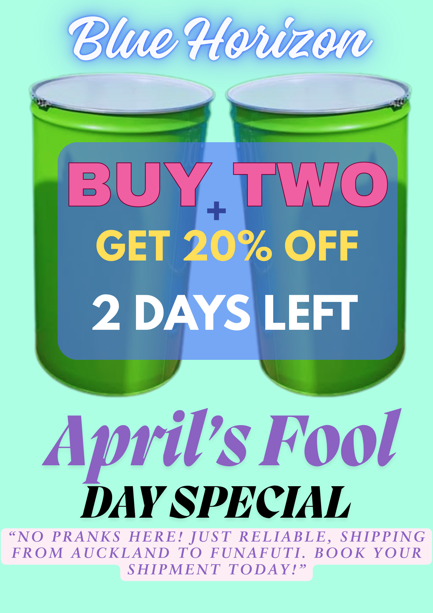 April's Fools Day Special - Limited Time