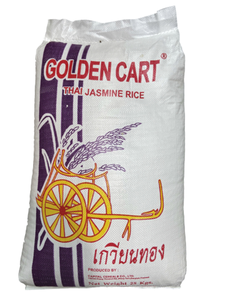 Golden Cart Jasmine Rice 25kg